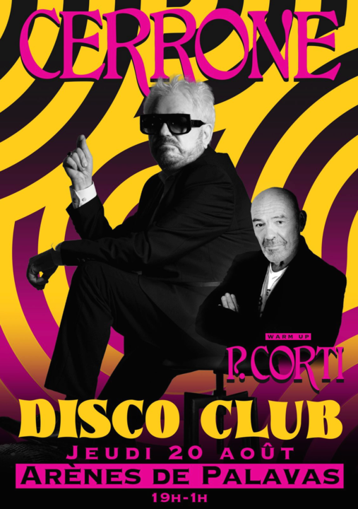 Disco Club avec Cerrone & P. Corti_Palavas-les-Flots_1