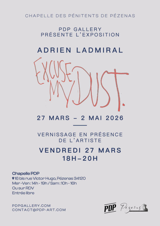 Exposition Excuse My Dust Adrien Ladmiral_Pézenas_1