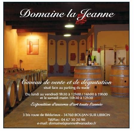 Caveau de vente Domaine La Jeanne_1