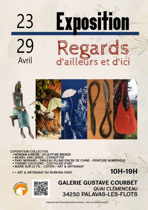 Exposition de l’association Bonne arrivée (Art et culture du Burkina)_Palavas-les-Flots_1