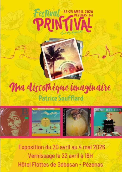 Printival : Ma Discothèque Imaginaire_Pézenas_1