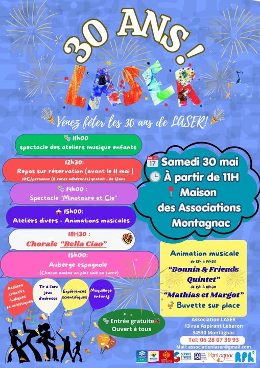 Les 30 Ans De L'Association Laser_Montagnac_1