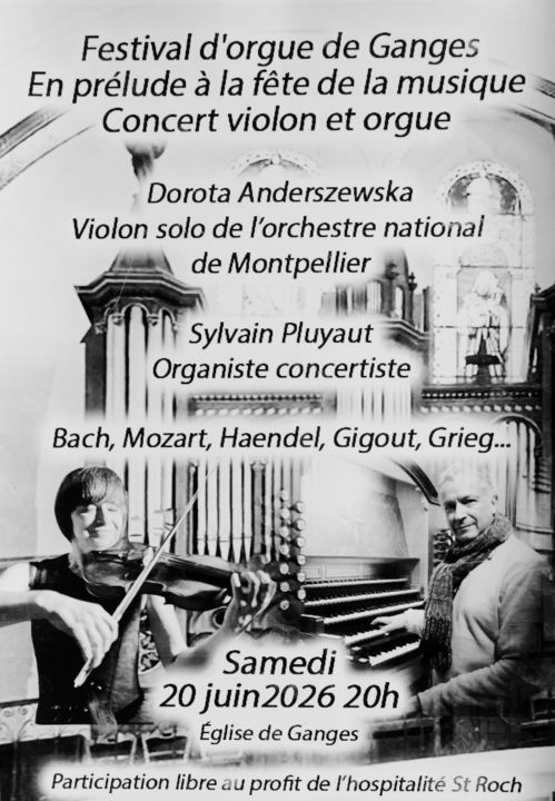 Concert Orgue & Violon 34190 Ganges_1