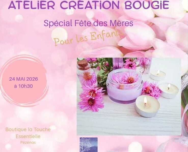 Atelier Bougie Fête des Mères_Pézenas_1