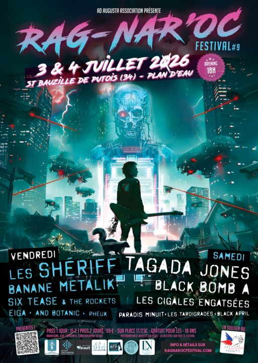 affiche du festival RAG-NAR'OC 2026_1