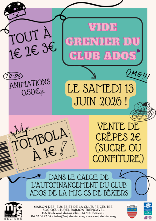 Vide grenier du club ados_Béziers_1
