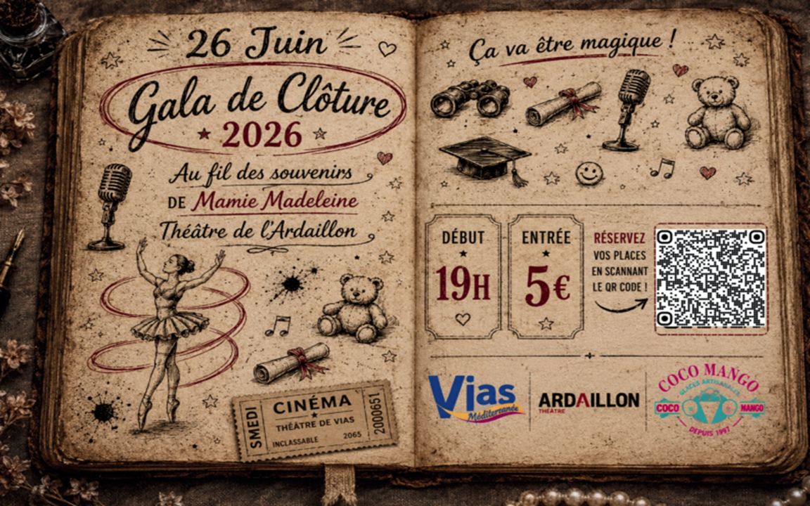 Gala de clôture - Club de gymnastique rythmique de Vias_Vias_1