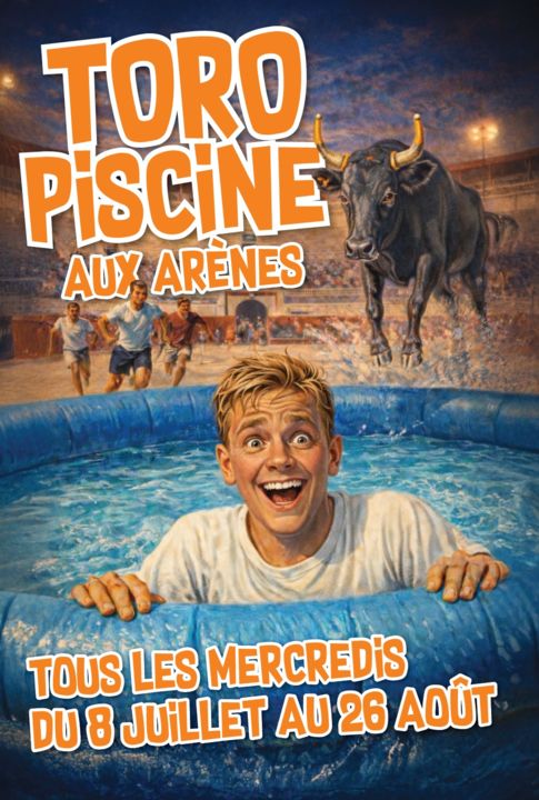 Toro piscine aux Arènes_Béziers_1