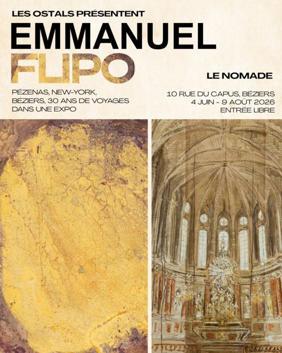 Exposition d'Emmanuel Flipo_Béziers_1