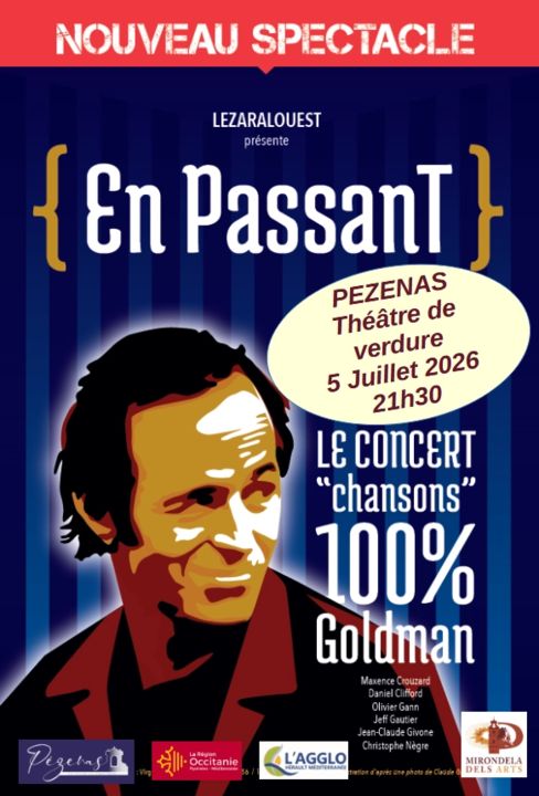 Concert - En Passant Chansons Goldman_Pézenas_1