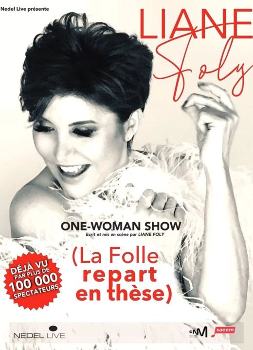 Spectacle Liane Foly - La Folle Repart En Thèse_Pézenas_1