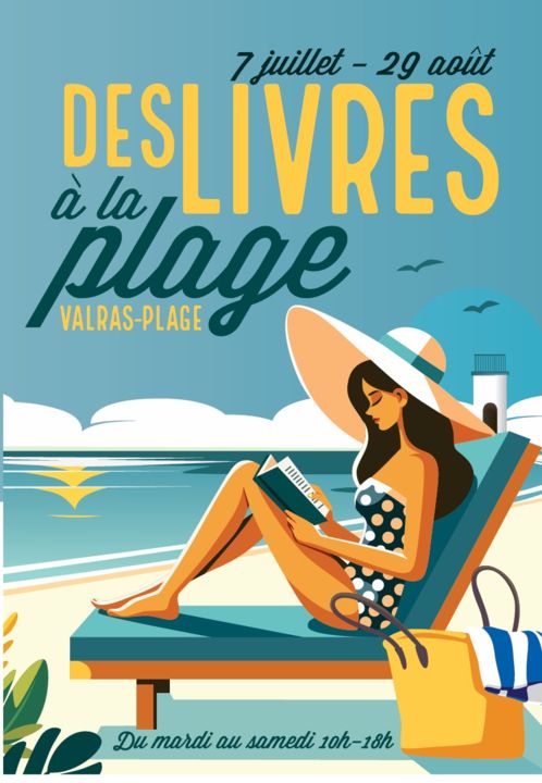 Valras-plage - Des livres à la plage_Valras-Plage_1