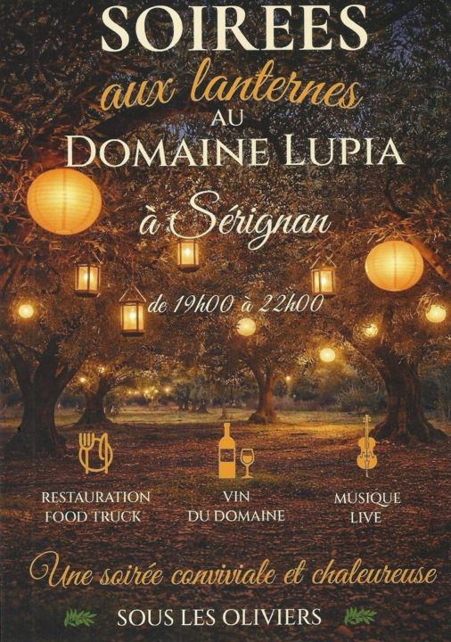 SOIREE DOMAINE LUPIA - 2026_Sérignan_1