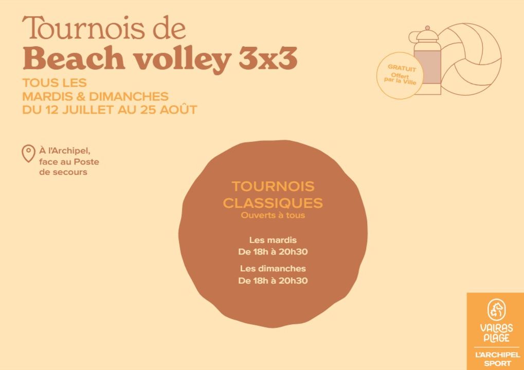 Valras Plage - Tournoi de Beach Volley_Valras-Plage_1