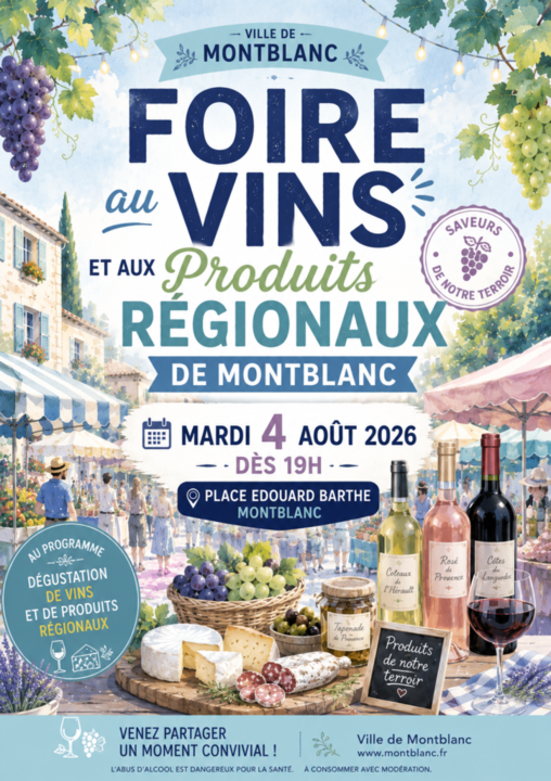 Foire aux vins et aux produits régionaux_Montblanc_1