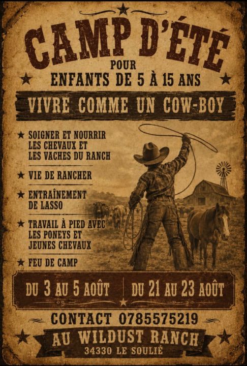Camp d'été au ranch_Le Soulié_1