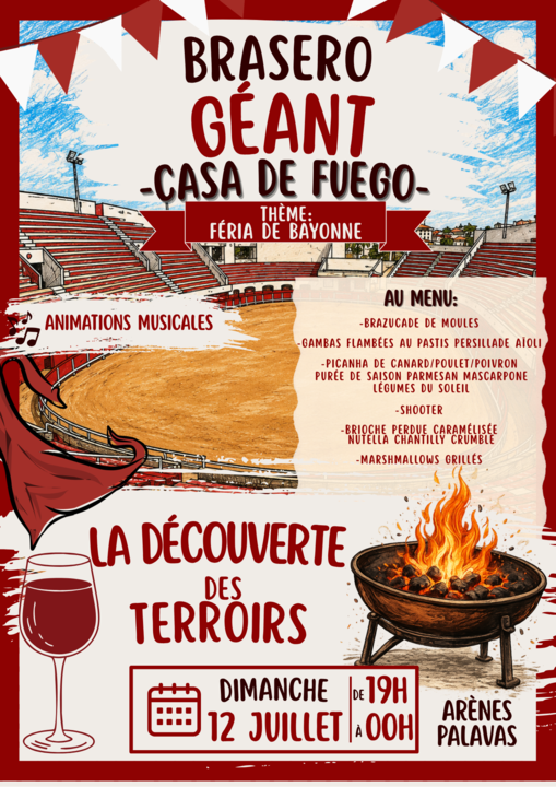 Brasero géant 