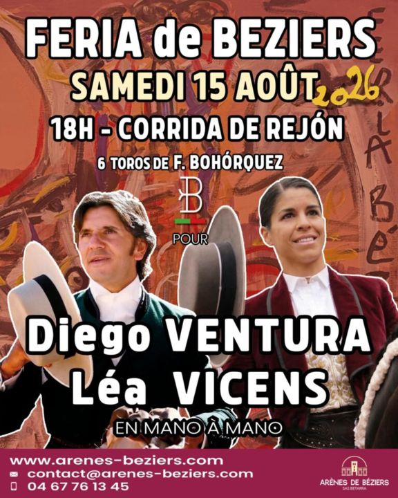 Corrida du samedi 15 août - Feria de Béziers 2026_Béziers_1