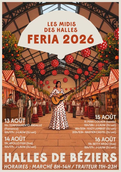 Les midis des Halles - Feria de Béziers 2026_Béziers_1