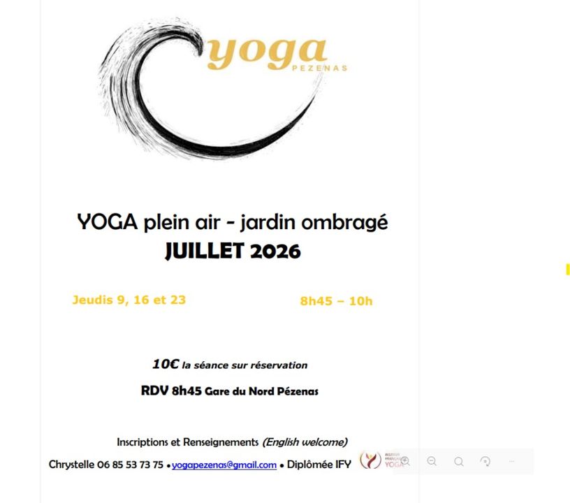 Yoga Plein Air_Pézenas_1