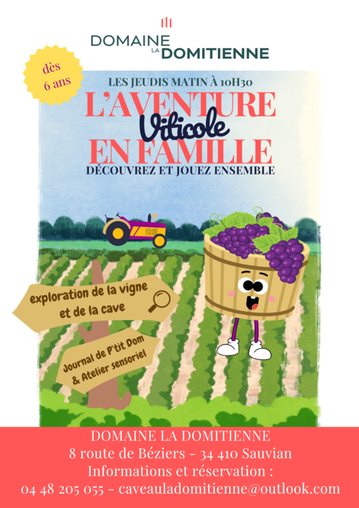 L'aventure viticole en famille_Sauvian_1