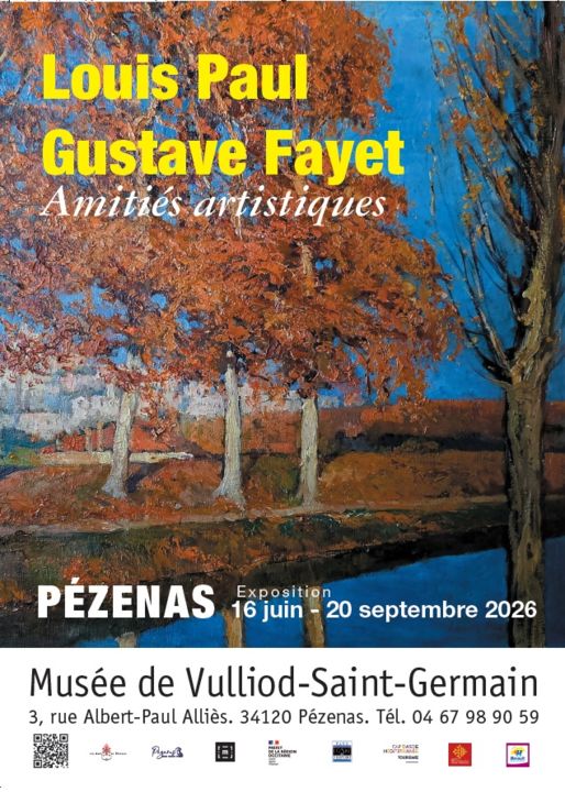 Exposition Louis PAUL – Gustave FAYET, amitiés artistiques_Pézenas_1