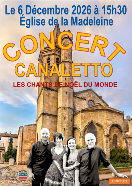 Canaletto, chants de Noël du monde_Béziers_1