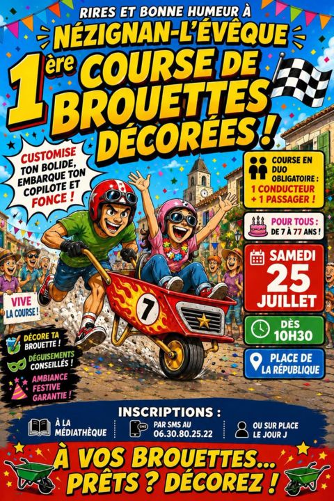 Course De Brouettes Décorées_Nézignan-l'Évêque_1