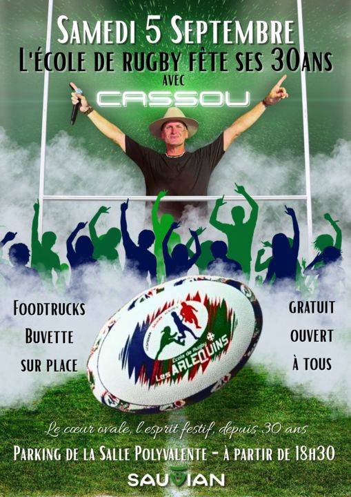 L'école de rugby fête ses 30 ans_Sauvian_1