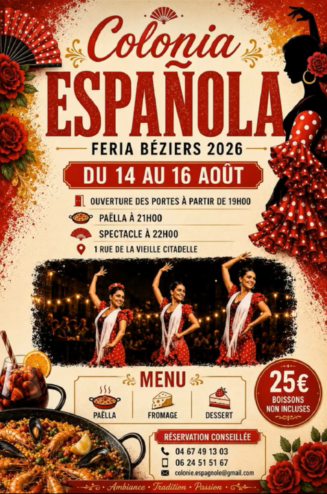 Colonia Española - Feria de Béziers 2026_Béziers_1