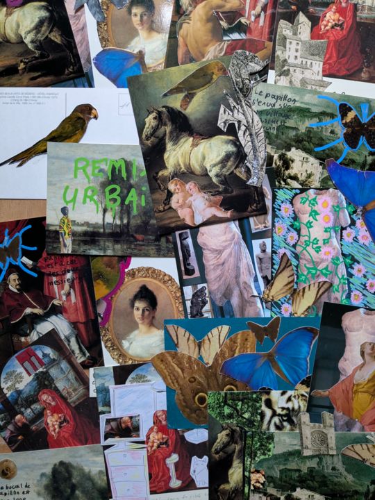 Exposition : Correspondances, cartes postales rêvées_Béziers_1