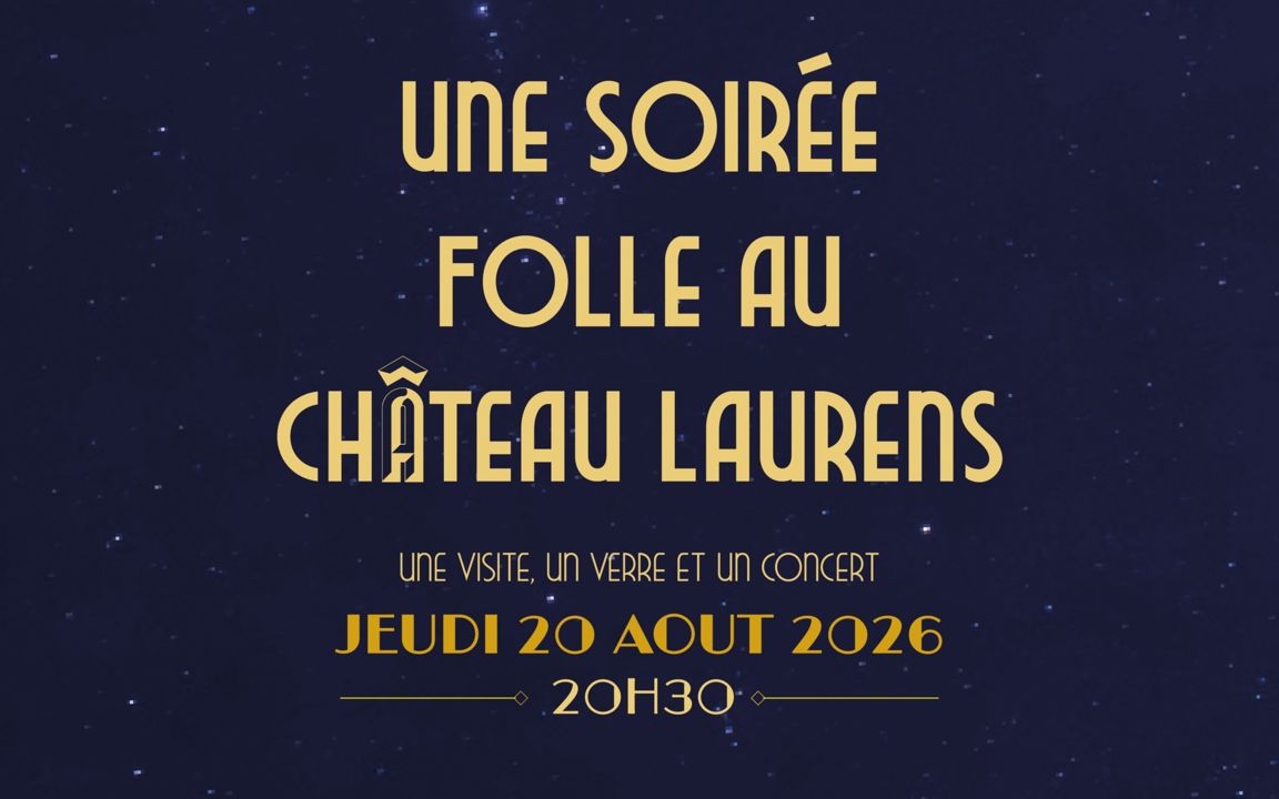 Soirée folle au château Laurens : ambiance Jazz_Agde_1