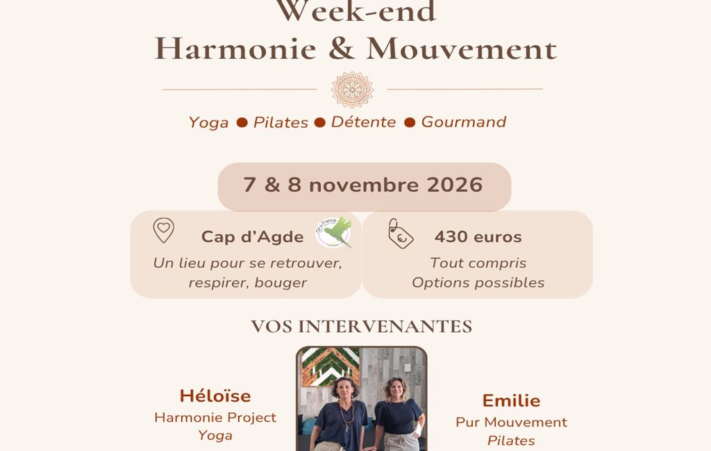 Week end Harmonie & mouvement_Le Cap d'Agde_1
