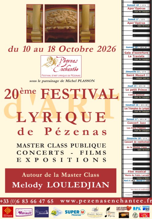 20ème Festival Lyrique de Pézenas_Pézenas_1