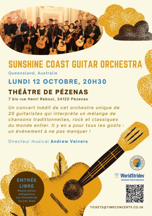 Concert Sunshine Coast Guitar Orchestra_Pézenas_1