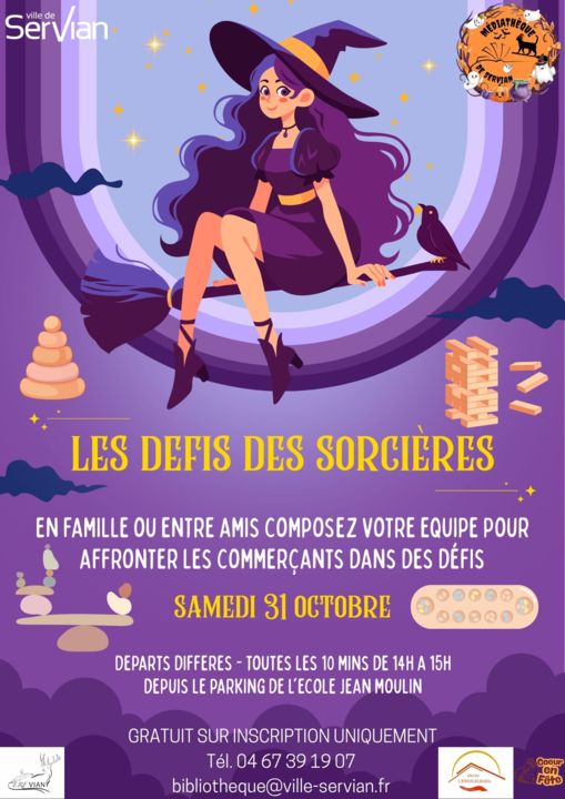 Chasse au trésor, le défi des sorcières - Festival Grands Zyeux P'tites Zoreilles_Servian_1