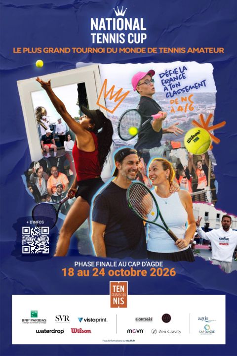 National tennis cup -38ème Edition_Le Cap d'Agde_1