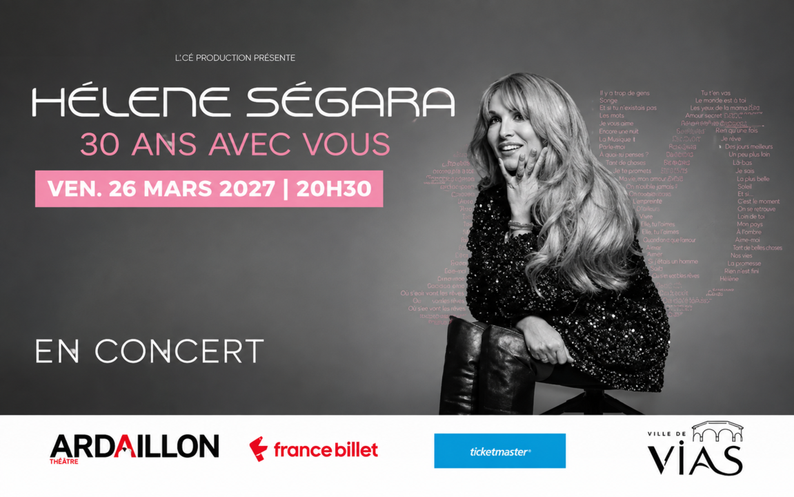 Hélène Ségara - 30 ans avec vous_Vias_1
