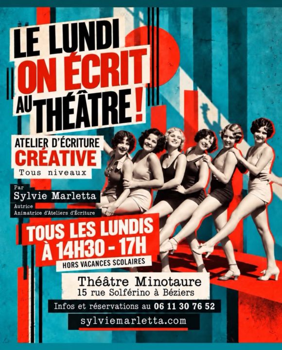 Le lundi, on écrit au théâtre !_Béziers_1