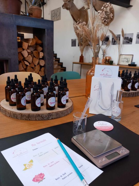 Atelier de création de parfum