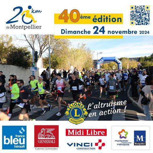 20km de Montpellier