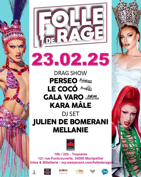 FOLLE DE RAGE TEA DANCE & DRAG