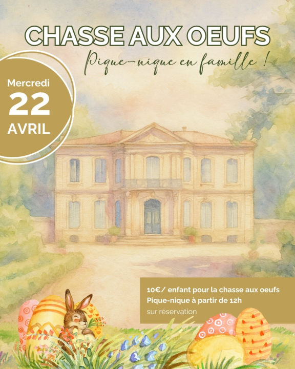 Chasse aux oeufs et pique-nique