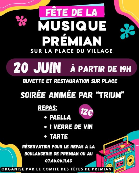 Fête de la musique Prémian