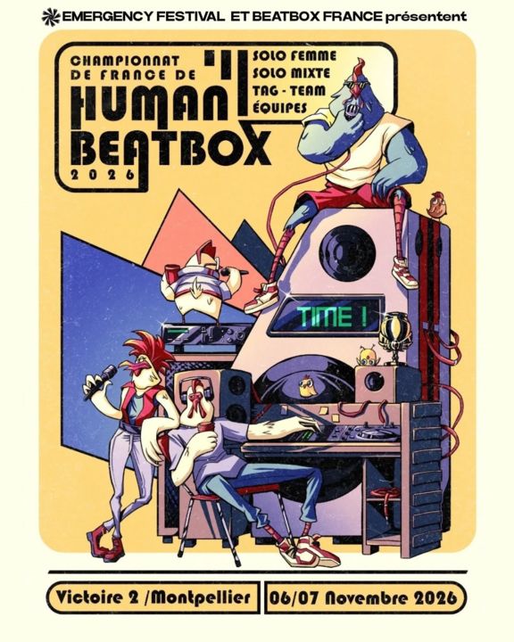 CHAMPIONNAT DE FRANCE DE HUMAN BEATBOX 2026