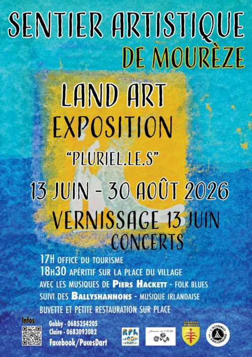 AFFICHE SENTIER ARTISTIQUE DE MOUREZE 2026