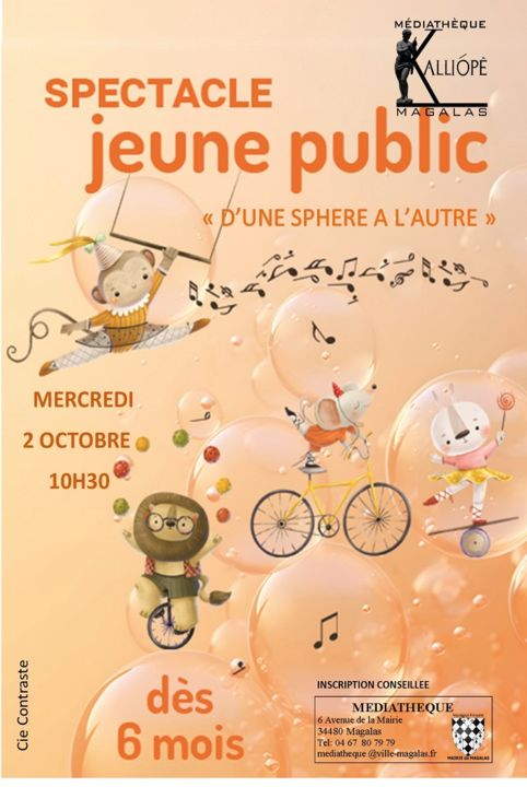 AFFICHE CIE CONTRASTE SPHERE