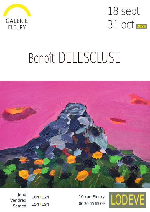 Affiche B DELESCLUSE