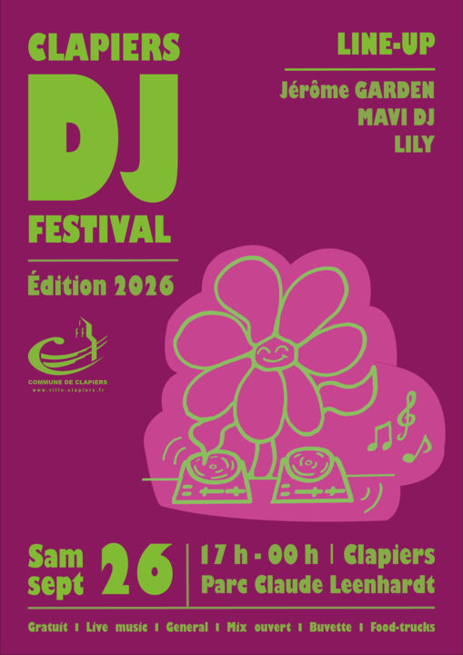 Affiche ClapDJFestival 2026