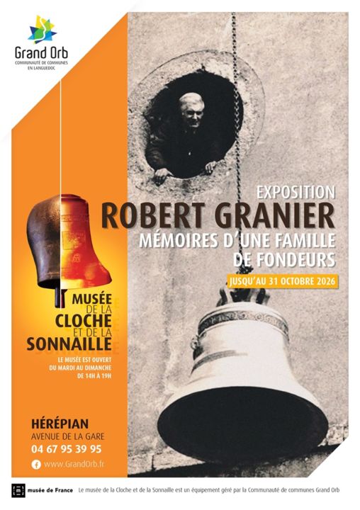Affiche-Exposition Granier-Musée de la cloche-2026 1024
